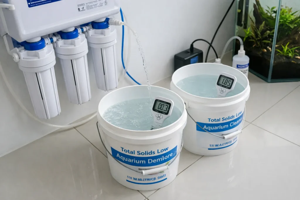 TDSメーターとRO水