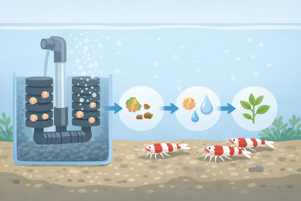 バクテリア定着の様子