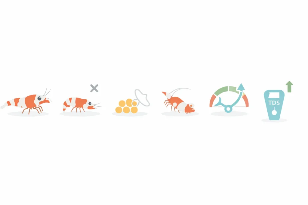 ソイル劣化サインの早見アイコン